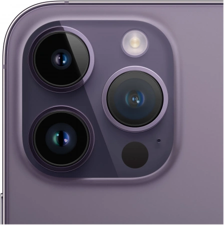 смартфон iphone 14 pro 256 gb deep purple (nano-sim + esim)