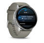 умные часы watch garmin venu 4 45 mm silver with silver gray silicone умные часы watch garmin venu 4 45 mm silver with silver gray silicone
