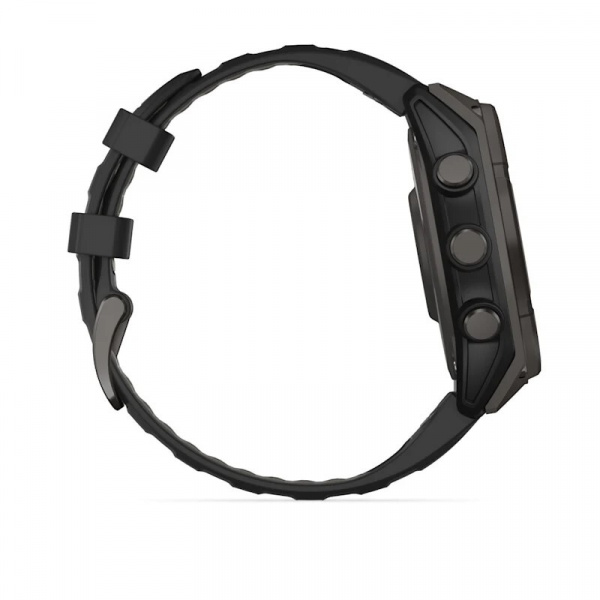 умные часы watch garmin fenix 8 47 solar sapphire titanium carbon gray 010-02906-70