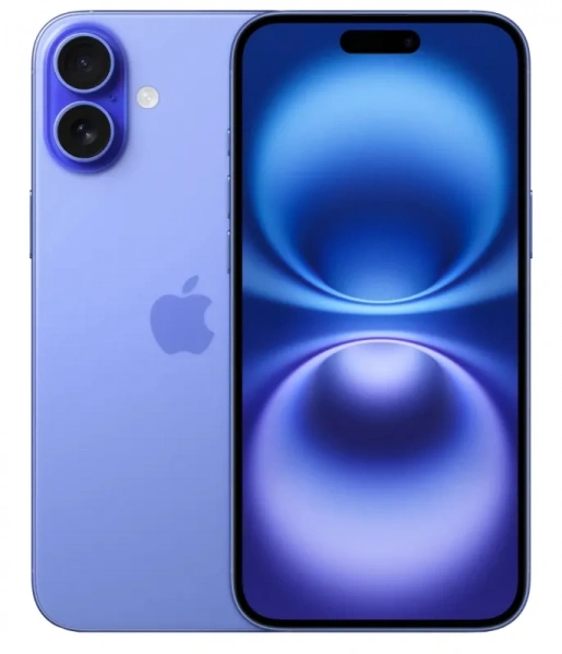 Смартфон Apple iPhone 16 512 ГБ, Ultramarine (nano-SIM + eSIM)