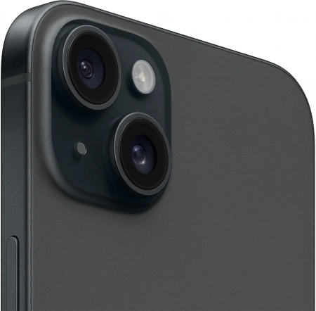 смартфон apple iphone 15 256 гб, black (nano-sim + esim)