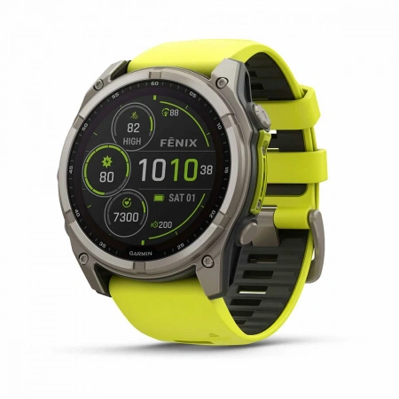 Умные часы Watch Garmin Fenix 8 47 Solar Sapphire Titanium Yellow 010-02906-21 Умные часы Watch Garmin Fenix 8 47 Solar Sapphire Titanium Yellow 010-02906-21