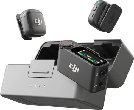 беспроводной микрофон dji mic 3 (2 tx + 1 rx + charging case)