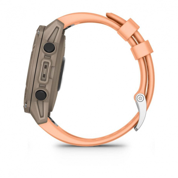 умные часы watch garmin descent g2, paloma with shell pink silicone 010-02986-01