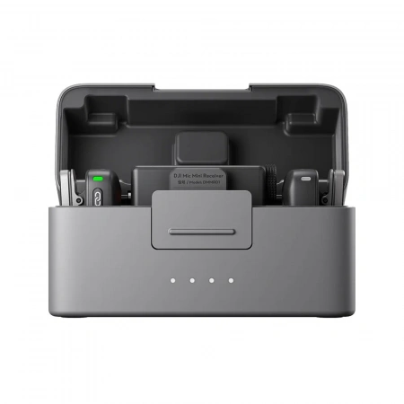 беспроводной микрофон dji mic mini (2 tx + rx + charging case)