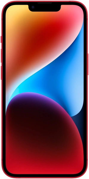 смартфон iphone 14 plus 256 гб red (nano-sim + esim)