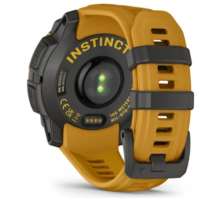умные часы watch garmin instinct 3 45 solar sunburst with sunburst/gray band 010-02934-02 умные часы watch garmin instinct 3 45 solar sunburst with sunburst/gray band 010-02934-02