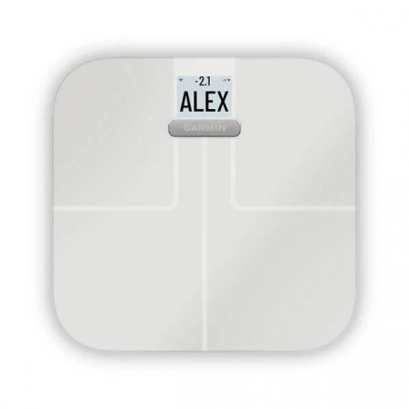 смарт-весы garmin index s2 smart scale, white 010-02294-13