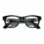 умные очки ray-ban meta glass wayfarer rw4008 shiny black/clear умные очки ray-ban meta glass wayfarer rw4008 shiny black/clear
