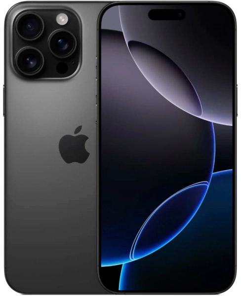 Смартфон Apple iPhone 16 Pro 128 ГБ, Black Titanium (nano-SIM + nano-SIM)