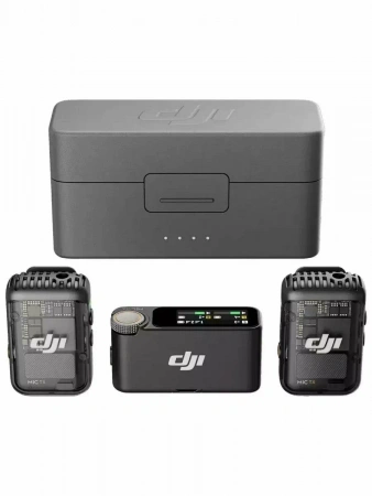 Беспроводной микрофон DJI Mic 2 (2 TX + 1 RX + Charging Case) Беспроводной микрофон DJI Mic 2 (2 TX + 1 RX + Charging Case)