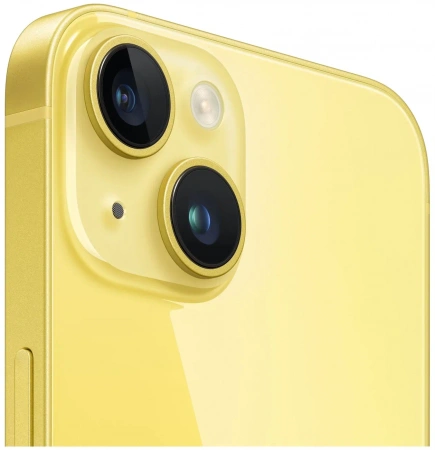 смартфон iphone 14 128 гб yellow (nano-sim + esim)
