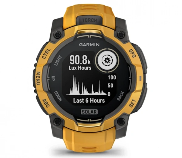 умные часы watch garmin instinct 3 50 solar whitestone sunburst with sunburst/gray 010-02934-02