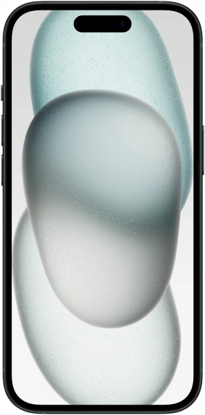 смартфон apple iphone 15 256 гб, black (nano-sim + esim)