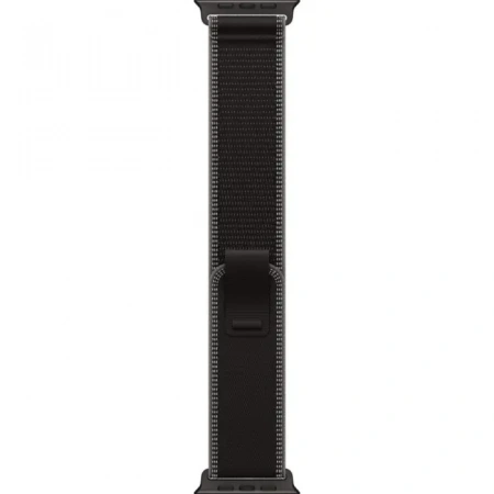 умные часы apple watch ultra 3 49 black titanium case with s/m black/charcoal trail loop
