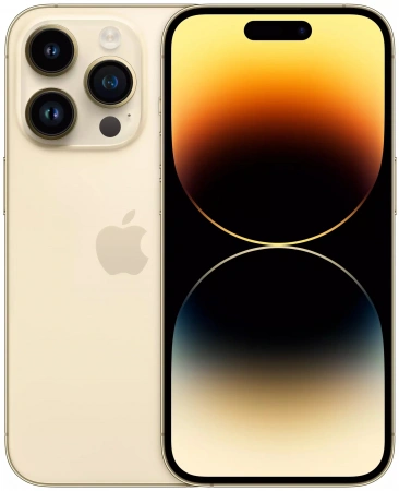 Смартфон iPhone 14 Pro 128 Gb Gold (Nano-sim + eSim)