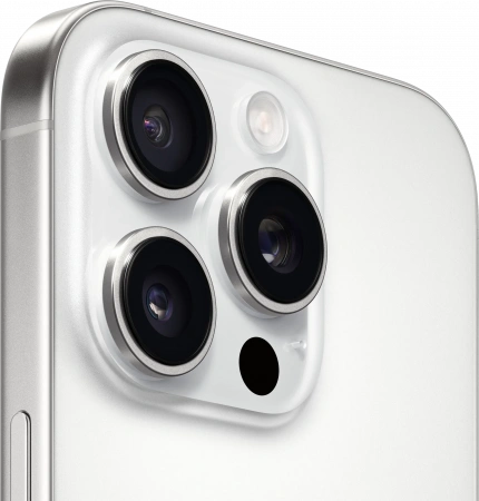 смартфон apple iphone 16 pro max 512 гб, white titanium (nano-sim + esim)