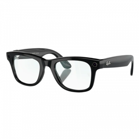 Умные очки Ray-Ban Meta Glass Wayfarer RW4008 Shiny Black/Clear Умные очки Ray-Ban Meta Glass Wayfarer RW4008 Shiny Black/Clear