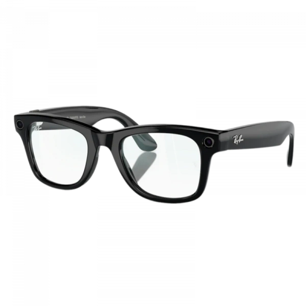 Умные очки Ray-Ban Meta Glass Wayfarer RW4008 Shiny Black/Clear