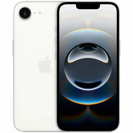 Смартфон Apple iPhone 16e 256 ГБ White (eSIM) Смартфон Apple iPhone 16e 256 ГБ White (eSIM)