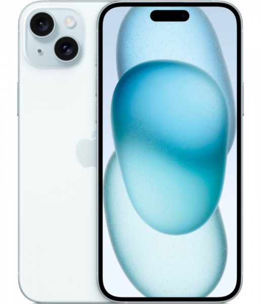 Смартфон Apple iPhone 15 Plus 512 ГБ, Blue (nano-SIM + eSIM)
