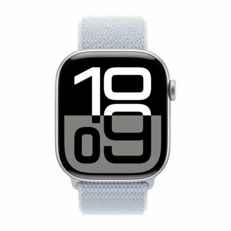 умные часы apple watch s10 46 mm silver blue cloud sport loop умные часы apple watch s10 46 mm silver blue cloud sport loop