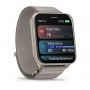 умные часы watch garmin venu x1 soft gold titanium with french gray nylon умные часы watch garmin venu x1 soft gold titanium with french gray nylon